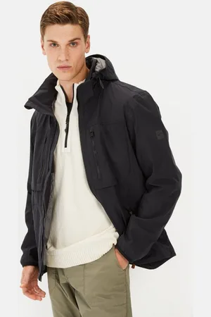 Camel Active Funktionsjacke mit abnehmbarer Kapuze Markenlabel - Verkäufer:
