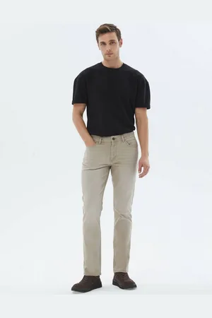 Kip Regular-fit-Jeans Bej Slim Fit Denim Hose aus Baumwollmischung - Verkäufer: MegaMerchant