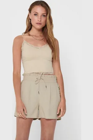 ONLY Spitzentop ONLVICKY LACE SEAMLESS CROPPED TOP