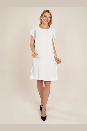 Apart Midikleid aus einem leicht körnigem Georgette - Verkäufer:
