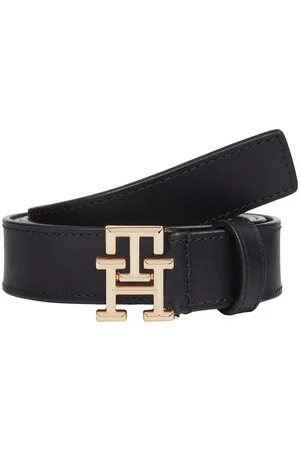Tommy Hilfiger Ledergürtel TH LOGO 2.5 Eleganter Gürtel mit TH-Logoschnalle