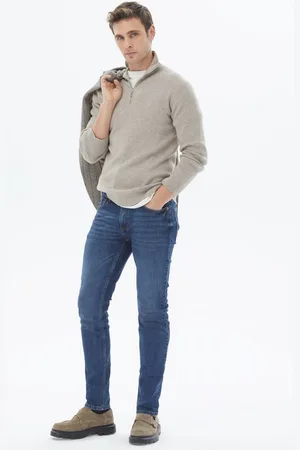 Kip Regular-fit-Jeans Lacivert Slim Fit Denim Baumwollmischung Hose - Verkäufer: MegaMerchant