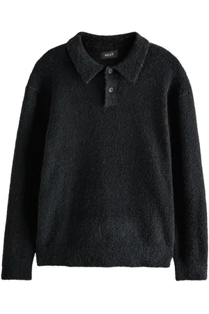 Next Poloshirt Relaxed Fit Langarm-Poloshirt aus Bouclé-Strick (1-tlg) - Verkäufer: Germany GmbH