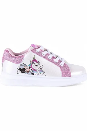 Disney Minnie Maus & Einhorn Sneaker Glitzer Low Top Sportschuhe Gr. 27 - 35 - Verkäufer: Starkids Licensed Brands and more