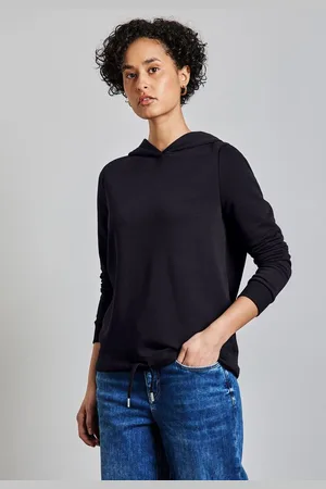 Street one Hoodie im soften Baumwoll-Mix