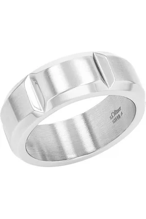 QS by s.Oliver Fingerring Ring für Herren, Edelstahl (Ring, 1-tlg) - Verkäufer: Amor GmbH