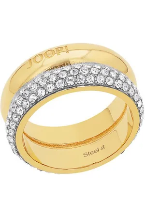 JOOP! Fingerring Ring für Damen, Edelstahl, Zirkonia synth. (Ring, 1-tlg) - Verkäufer: Amor GmbH