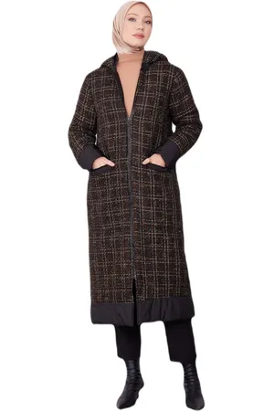 Armine Wintermantel Mischmantel aus Armine-Tweed und Steppstoff – moderne und elegante Hij - Verkäufer: MegaMerchant