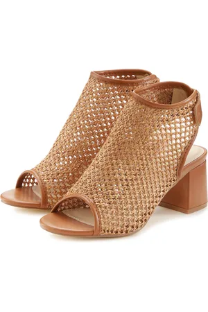 Lascana Sommerschuh Sandalette Sandale, Sommerschuh in modischer Flecht-Optik VEGAN