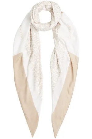 Calvin Klein Schal GEO MINIMAL SCARF 130X130, mit Logo-Print