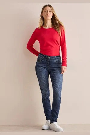 CECIL Comfort-fit-Jeans Middle Waist