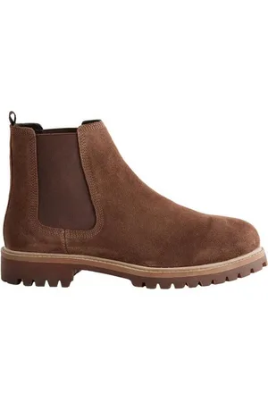 Next Chelsea Boots aus Veloursleder mit Profilsohle Chelseaboots (1-tlg) - Verkäufer: Germany GmbH