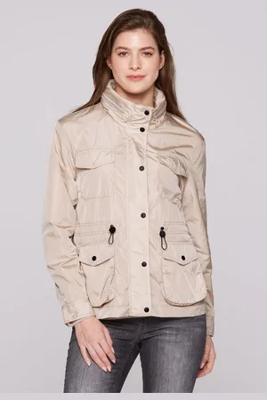 Soccx Outdoorjacke mit Stehkragen & Kapuze