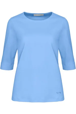 Bianca Rundhalsshirt DINI aus softer Jersey-Qualität in Trendfarbe - Verkäufer:
