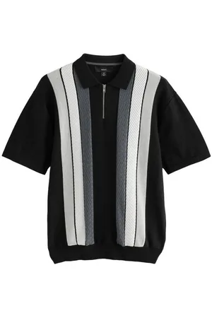 Next Poloshirt Regular Fit Strick-Poloshirt mit Streifen (1-tlg) - Verkäufer: Germany GmbH