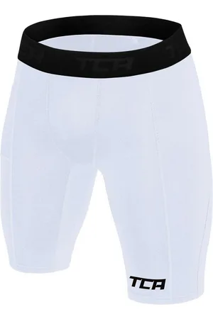 TCA Funktionsshorts Herren SuperThermal Kompressions-Base-Layer - Weiss (1x Tasche) (1-tlg) - Verkäufer: SellerX14