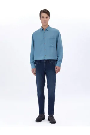 Kip Regular-fit-Jeans Indigo Slim Fit Denim Baumwollmischung Hose - Verkäufer: MegaMerchant