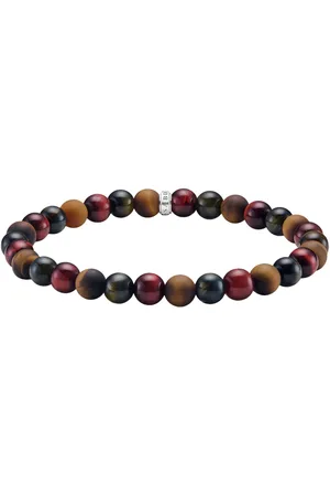Thomas Sabo Armband Talisman-Armband mit Beads, A2182-826-2-L21, mit Tigerauge