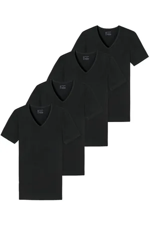 Schiesser T-Shirt V-Ausschnitt, kurzarm, im 4er Pack - Verkäufer: LuriX