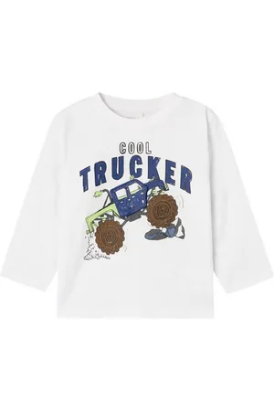 NAME IT Langarmshirt Rundhals Monstertruck Longsleeve 3D Patch-Print (1-tlg) NMMSTAN NREG LS TOP BOX - Verkäufer: ARIZONAS