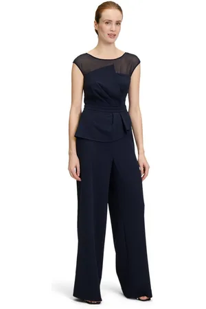 Vera Mont Overall Jumpsuit ohne Arm (1-tlg) Nahtführung