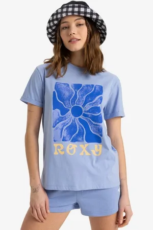 Roxy Print-Shirt Oceanregular Poster - T-Shirt für Frauen XS, Grapemist - Verkäufer: MOOLOOLABAS