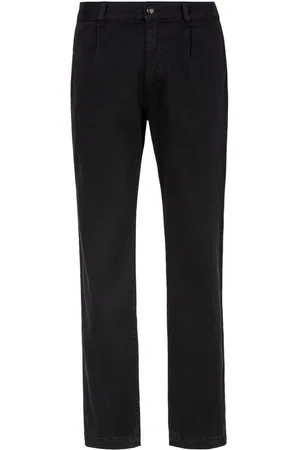 HUGO BOSS Chinohose Chino-Pleated mit Markenlogo
