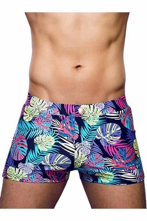 2EROS Badehose Print Bondi Bar Beach Swim Trunks Monstera Black (Series 2) - Verkäufer: FScommerce