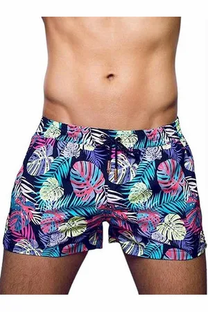 2EROS Badeshorts Print Swimshorts Monstera Black - Verkäufer: FScommerce