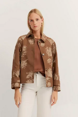 Bugatti Kurzjacke mit Umlegekragen