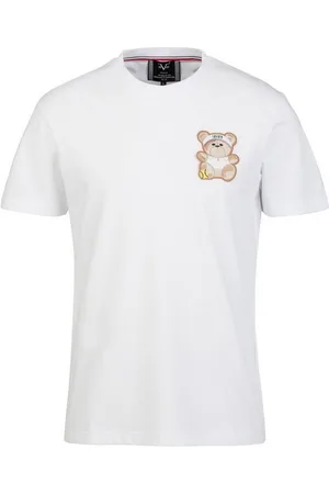 19V69 Italia T-Shirt RAFAEL TEDDY mit kleinem Teddypatch - Verkäufer: Marco GmbH