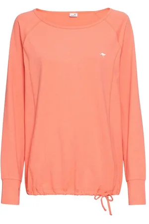 KangaROOS Langarmshirt Langarm, für Büro und Freizeit, aus Baumwollmischung