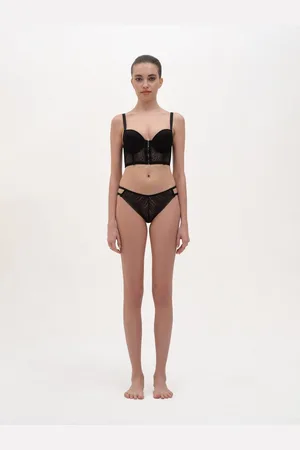 Rockupy Bügel-BH Damen Lingerie Set (mit passendem Spitzen Slip) - Verkäufer:
