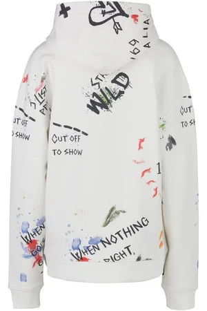 19V69 Italia Hoodie CHAOS GRAFFITI mit buntem Print und Schriftzügen, lässiger Streetstyle - Verkäufer: Marco GmbH