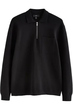 Next Langarm-Poloshirt Regular Fit Strick-Poloshirt mit langen Ärmeln (1-tlg) - Verkäufer: Germany GmbH