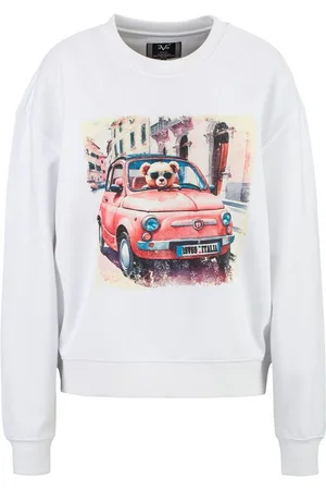 19V69 Italia Sweatshirt SINJA 506 mit Print-Design, tierisches Motiv - Verkäufer: Marco GmbH