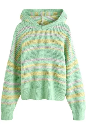 Next Strickpullover Lockeres Kapuzensweatshirt mit Ziernähten (1-tlg) - Verkäufer: Germany GmbH