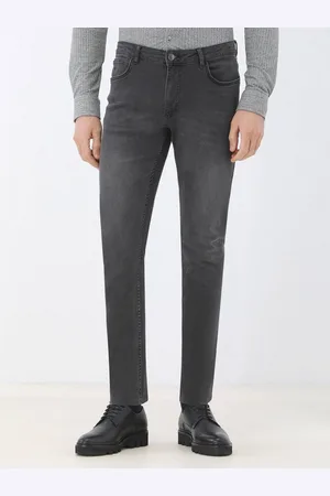 Kip Regular-fit-Jeans Dunkelgraue Super Slim Fit Denim Baumwollmischung Hose - Verkäufer: MegaMerchant