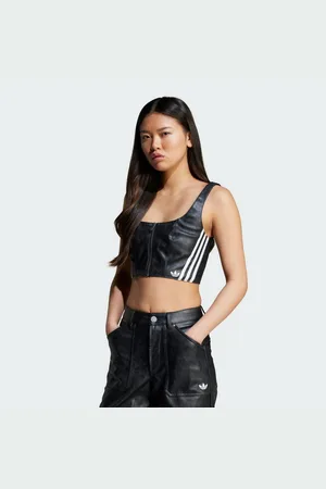 adidas Crop-Top ADILENIUM SEASON 3 VINTAGE FAUX LEATHER CROP-TOP - Verkäufer: adidas AG