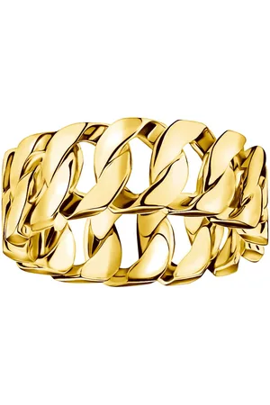 Thomas Sabo Fingerring Breiter Kettenglieder-Ring, TR2497-413-39-54-68, TR2497-637-21-54-68