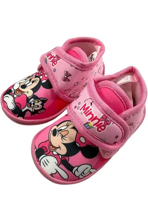 Disney Minnie Mouse Mädchen Hausschuhe Klettverschluss 22 - 27 Hausschuh - Verkäufer: coole-fun-t-shirts