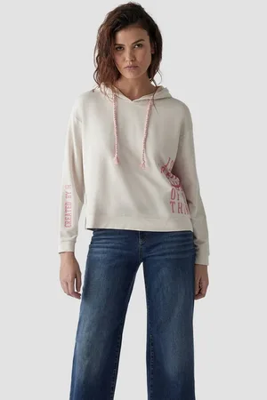 Le Comte Sweatshirt Hoodie mit stylischem Schriftzug und gemütlicher Kapuze