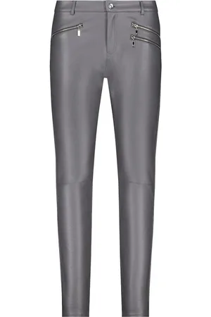monari 2-in-1-Hose Hose in Lederoptik anthracite - Verkäufer: Lieblingsstücke
