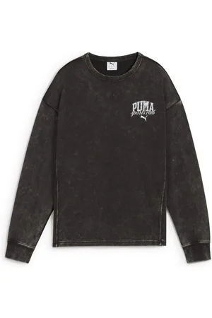 PUMA Sweatshirt CLASS Bequemer Crewneck mit Waschung Damen