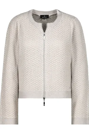 monari Bolerojacke Glitzernde Bouclé-Jacke moon - Verkäufer: Lieblingsstücke
