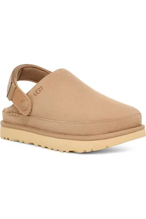 UGG W GOLDENSTAR CLOG Clog Homeslippers, Plateauschuh, Mule mit schwenkbarem Fersenriemen