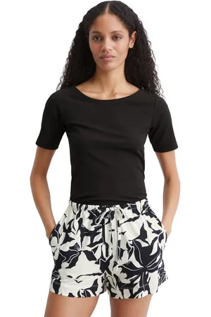 Marc O’ Polo Shorts Mix & Match Cotton Modal Jersey mit Allover-Print, im lockeren Regular Fit