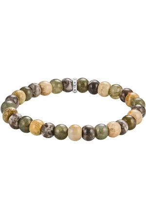 Thomas Sabo Armband Bead Armband, A2196-353-7-L21, mit Labradorit, Jaspis