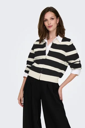 ONLY Longstrickjacke ONLTHORA LS O-NECK BOMBER CC KNT