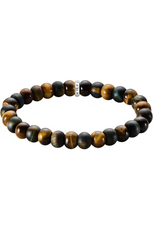 Thomas Sabo Armband Bead Armband, A2196-826-2-L21, mit Tigerauge